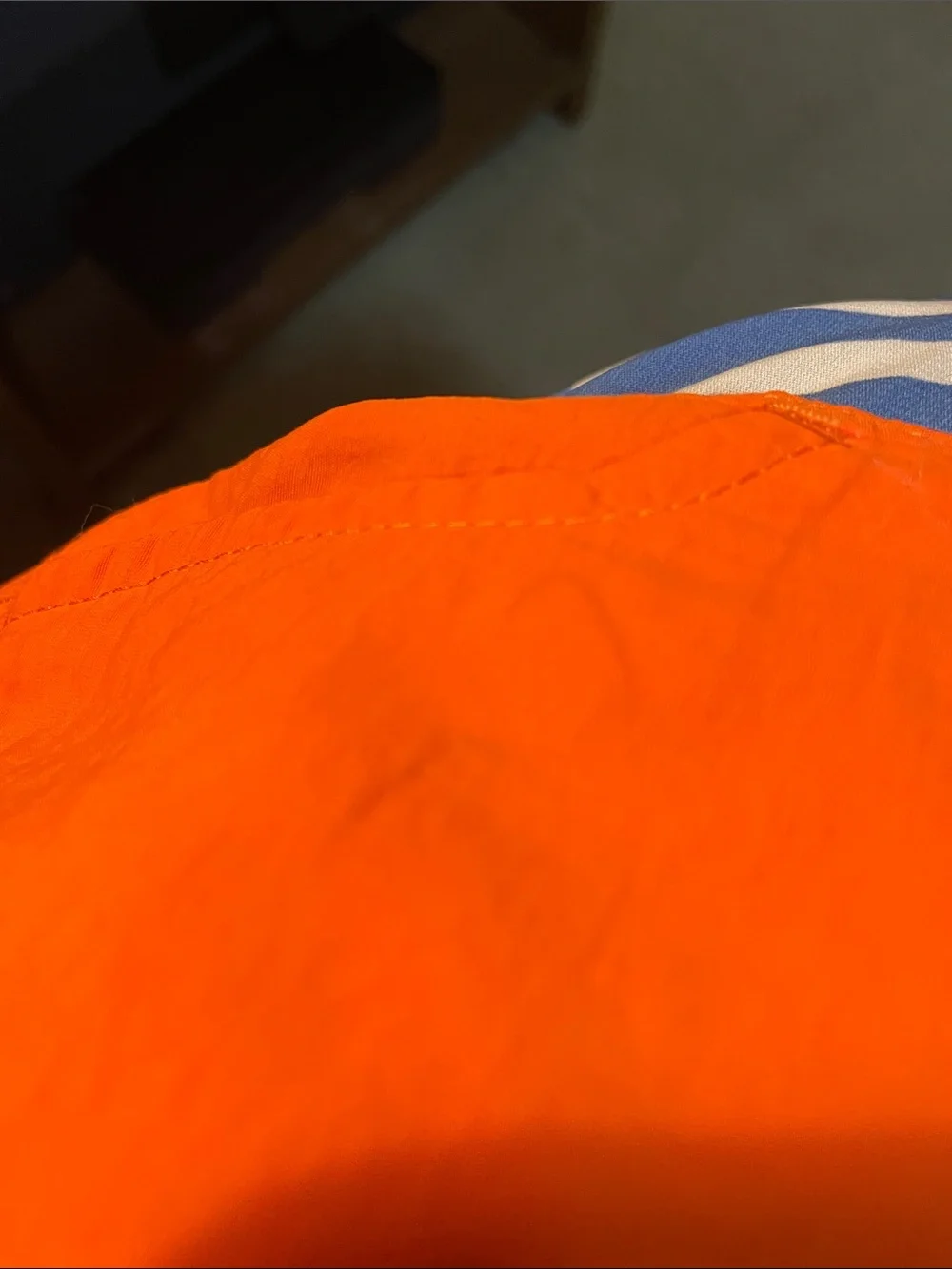 Properly Tied Purple and Orange Mallard Shorts - Elastic Waist, Quick-Dry